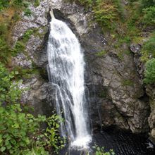 Photograph of a waterfall