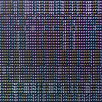 a readout showing genetic sequences